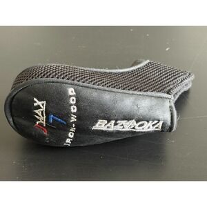 Tour Edge Bazooka JMAX Iron-Wood 7 Headcover - Black Mesh Hybrid Utility Cover